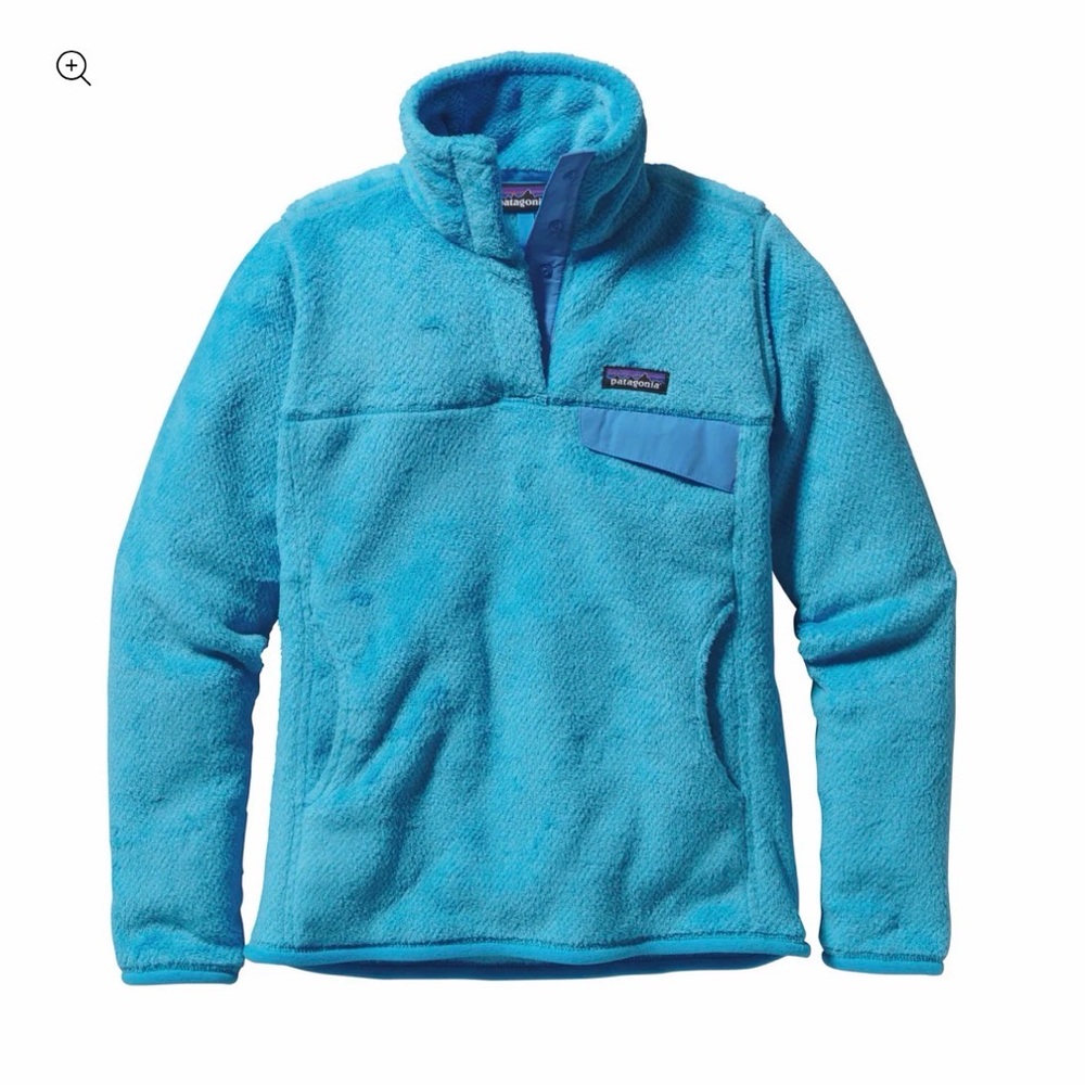 Patagonia Women's Re-Tool Snap-T® Fleece Pullover Bright Blue